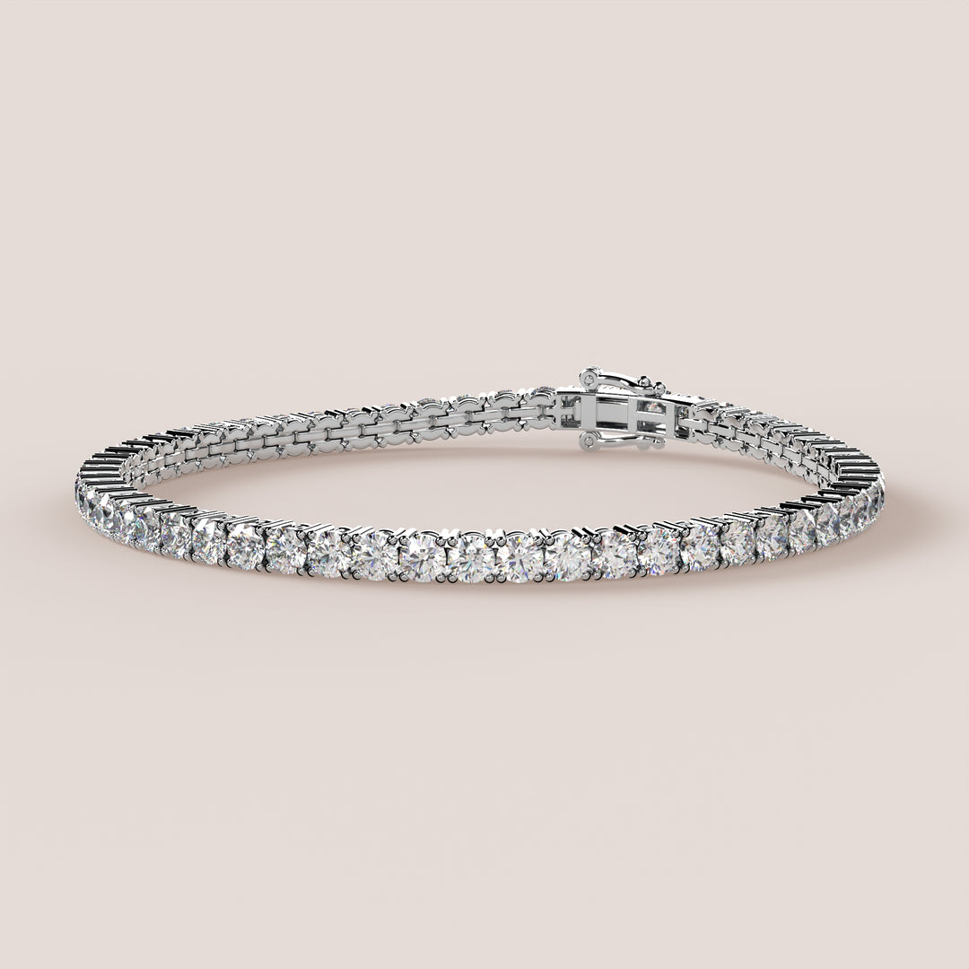 18k White Gold Diamond Tennis Bracelet
